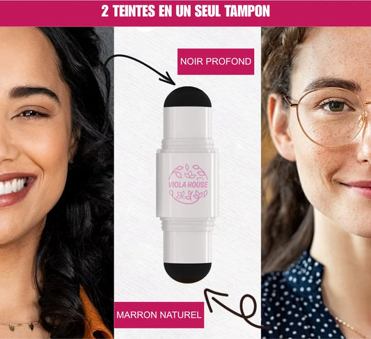 Kit Sourcils Parfaits — Tampon Waterproof 2-en-1