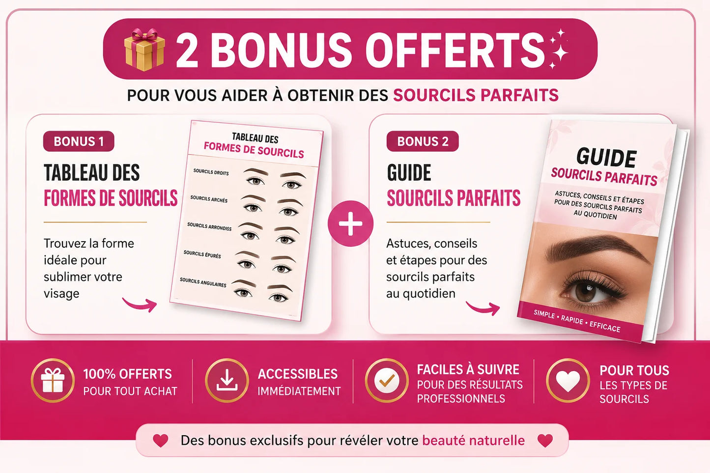 Kit Sourcils Parfaits — Tampon Waterproof 2-en-1